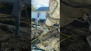 Footings for a new house concrete trending concreteconstruction shorts viralshorts short work [upl. by Fidellia]