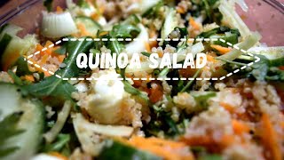 Quinoa salad  Weightloss recipe for lunch or dinner  Healthy salad  Snack T [upl. by Acinod153]