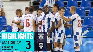 Resumen de CD Leganés vs Albacete BP 20 [upl. by Estele273]