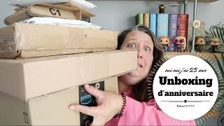 Unboxing danniversaire Bien trop gâté [upl. by Fauver380]