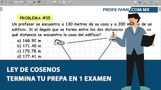 3540 Curso termina tu prepa en 1 examen COLBACH Matemáticas [upl. by Ellasal]