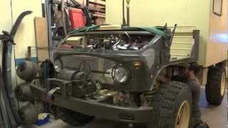 Unimog 404 diesel custom build overview [upl. by Lorette410]