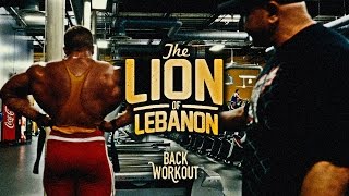 Back Workout with Samir Bannout quotThe Lion of Lebanonquot [upl. by Hgielra]