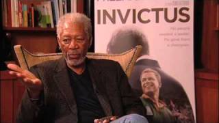 Invictus star Morgan Freeman on playing Mandela [upl. by Milinda]