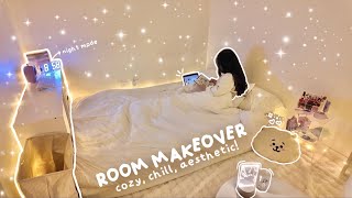 aesthetic room makeover  room tour🏹🕯️ temu haul cozy decorating  pinterest inspired [upl. by Amando]