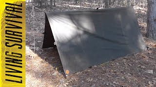 Deer Creek Oilskin Tarp amp Haversack Review [upl. by Anibla]