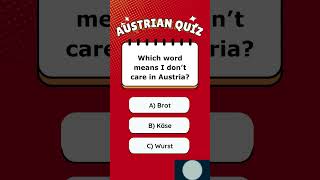 Austrian Quiz No2 austria quiz [upl. by Suolhcin]