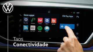 Conectividade  Taos  VWBrasil [upl. by Fennie]