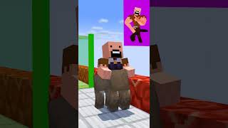 Notch vs Herobrine Freddy in Rage Control Run Funny  Bodnya animations [upl. by Chloe]