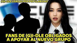 NETIZENS CRTICAN A CUBE POR USAR A GIDLE PARA PROMOCIONAR A SU NUEVO GRUPO [upl. by Huoh173]