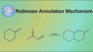 Robinson Annulation Mechanism  Organic Chemistry [upl. by Anaihk]