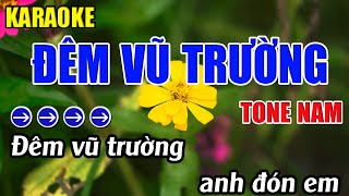 Đêm Vũ Trường Karaoke Tone Nam Karaoke Phương Thảo  Beat Mới [upl. by Kerekes]