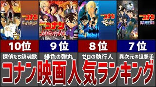 【絶対に見ろ】名探偵コナン 歴代映画人気ランキングTOP10！ [upl. by Dael]