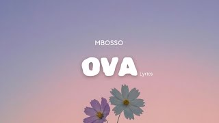 Mbosso  Ova Lyrics [upl. by Ris]