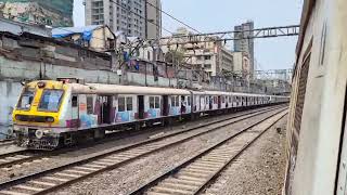 CSMT to SANDHURST Road Travel Video Mumbai Local Train [upl. by Nreval484]