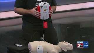 Newsmaker CPR and AED training [upl. by Nnayrrehs]