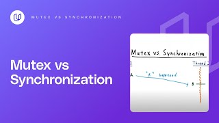 Mutex vs Synchronization [upl. by Ellenrad]