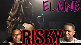 ELAINE  RISKY OFFICIAL MUSIC VIDEO  REACTION [upl. by Delisle152]