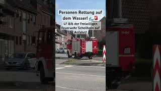 Im Status 3 zur Wasserrettung 🔥 einsatz einsatzfahrzeug alarm wasserrettung feuerwehr [upl. by Haff572]