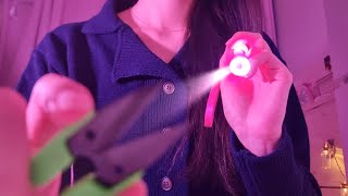 ASMR Weird Examination on You 🌺 Scanning Tuning Fork Bright Light [upl. by Hausner962]