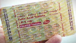 Folvite Tablets BenefitsSide EffectsDosage Folic Acid Tablet 5 Mg pregnancy folvite tablet [upl. by Moriah305]