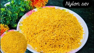 Nylon sev  barik sev  sev recipe  बाज़ार से सेव लाना भूल जाओगे जब घर में बना लोगे 1 month stor [upl. by Stegman523]