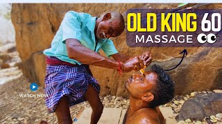 🔱Hogenakkal ASMR 60 Year Old 👨‍🦳Grandpas ❤MASSAGE  ASMR 😚Satisfying 💆‍♂️HEAD massage massage [upl. by Dorcas768]