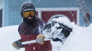 Meteo ondata di freddo e neve su gran parte dellEuropa [upl. by Frodin]