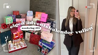 Eigen adventskalender maken  dupe parfums 😍🎄  weekvlog 13  Make Me Blush [upl. by Selec696]