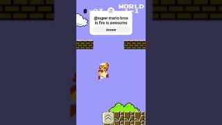 super mario bros is cool but that awesome [upl. by Assyli]