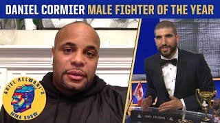 Daniel Cormier on Jon Jones winning 2018 fighter of the year  Ariel Helwani’s MMA Show [upl. by Edva]