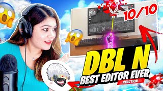 DBLN1 God level editor i never seen🤯🤯 Garena Free Fire  Bindass Laila [upl. by Enieledam]