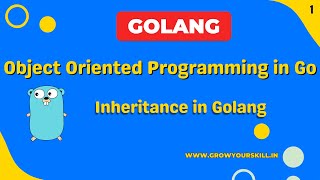 Object Oriented Programming in Golang  Grow Your Skill [upl. by Ebbie630]