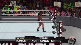 WWE 2K18 Kofi Kingston In A Requested Royal Rumble Match [upl. by Normac646]