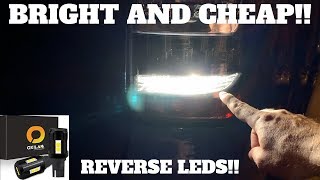 OXILAM 921912 LED REVERSE BULB INSTALL  CHEAP AND BRIGHT [upl. by Karen]