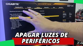 Luzes dos periféricos ligados mesmo com o PC desligado  SOLUÇÃO [upl. by Oidivo]