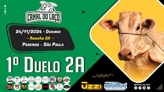 1º DUELO RANCHO 2A PEREIRAS  SP [upl. by Nylloc]