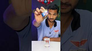 Electrolysis process H20 scinceexperiment shortsfeed shortvideo school electrolysis [upl. by Sonafets]