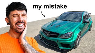 THE TRUTH ABOUT MY WRECKED MERCEDES C63 [upl. by Maggy]