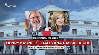 Henry Kronfle y Dallyana Passailaigue – Partido Social Cristiano PSC [upl. by Chesna]