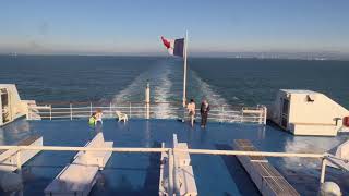 Brittany Ferry  Normandie  Portsmouth to Ouistreham for Caen and DDay locations [upl. by Bevan]