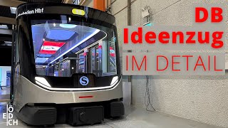 DAS ist die SBahn der ZUKUNFT  Der DB Ideenzug City im Detail [upl. by Staw659]