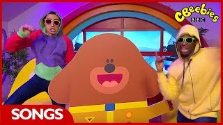 CBeebies House  Hey Duggee Stick Song Dance [upl. by Nehr891]