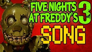 Five Nights At Freddys 3 Song quotFollow Mequot FNAF Official Lyric Video [upl. by Enerol]