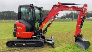 Kubota U364 minigraver [upl. by Kcirdderf]