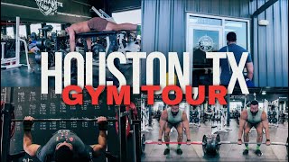 Houston Gym Tour Alphaland amp Iron Site [upl. by Dranyam]