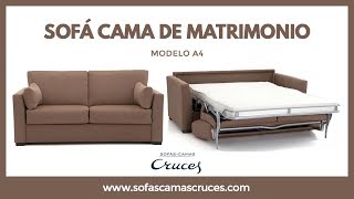 Sofá cama de matrimonio de uso diario [upl. by Hagan]