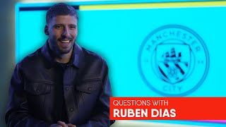 Ruben Dias Reveals The Most Talented Player At Manchester City  Rapid Fire Questions [upl. by Roath]