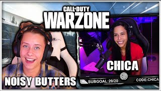 I Played Warzone w NoisyButters Call of Duty Battle Royale [upl. by Asiela]