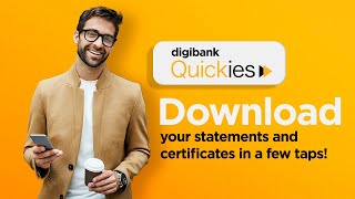 How to download statements and certificates  digibank Quickies [upl. by Nav130]